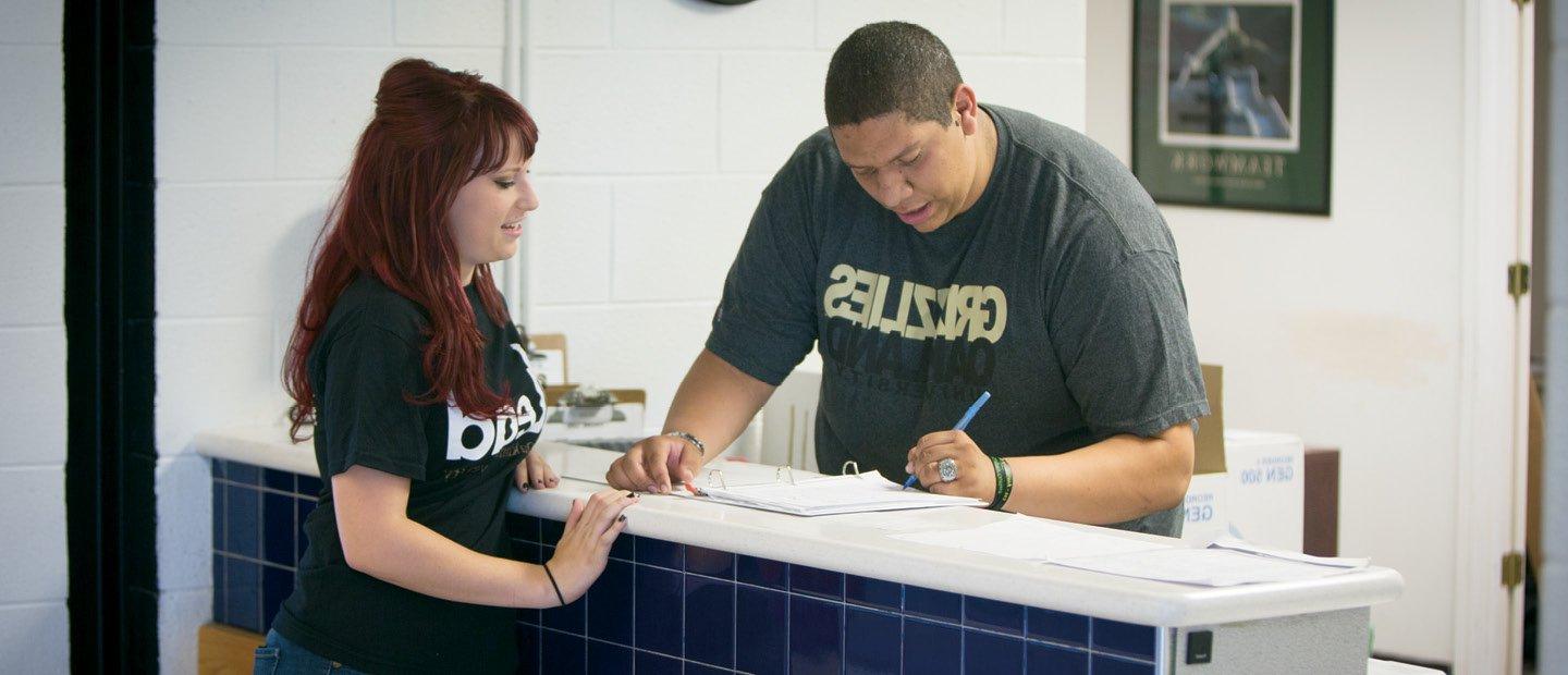 student employment banner